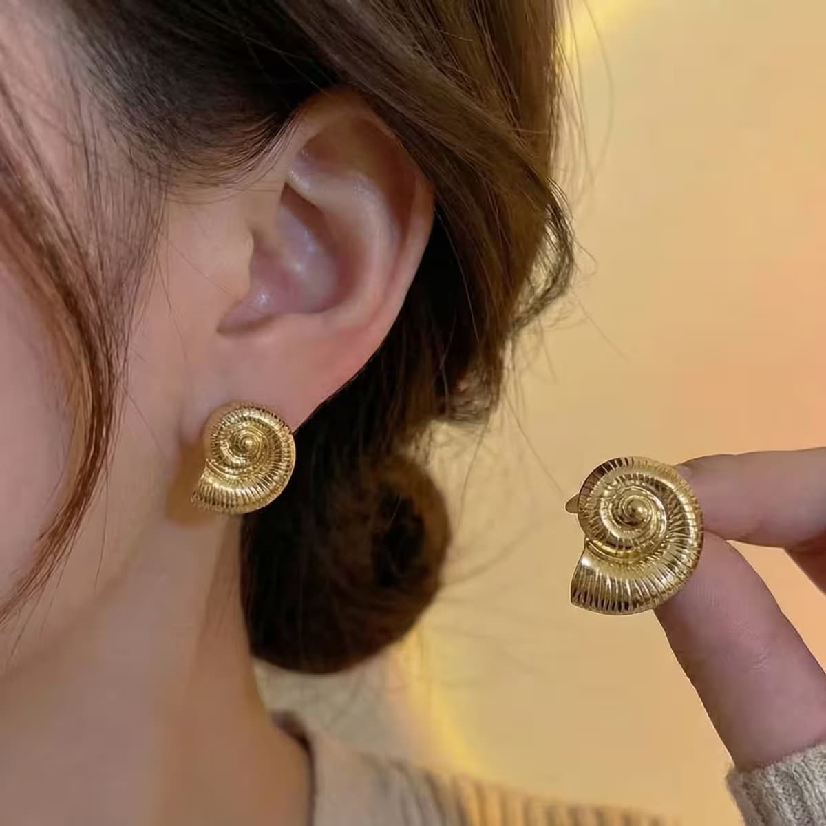 aretes caracol 1