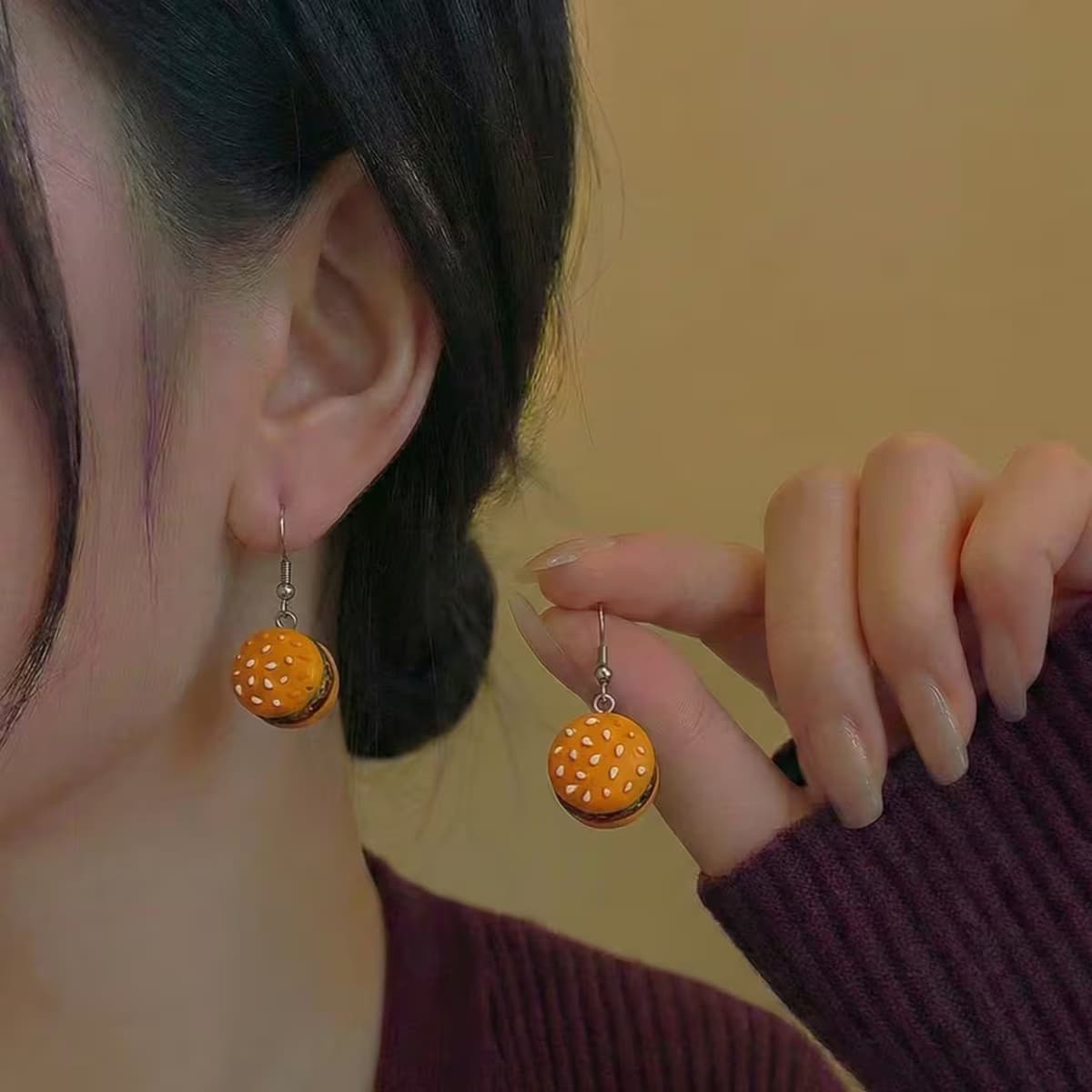 aretes hamburguesa 1