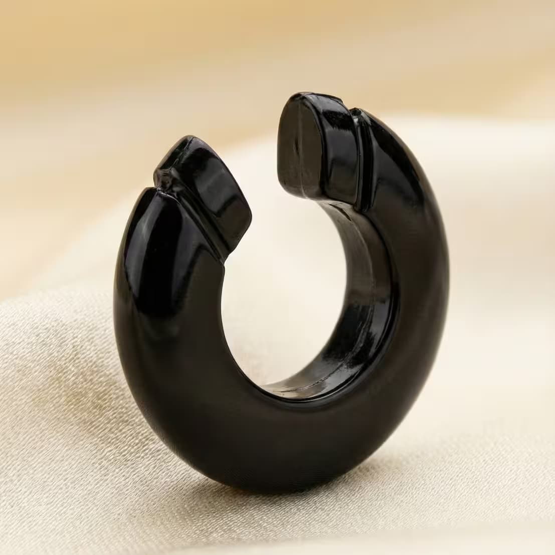 ear cuff negro