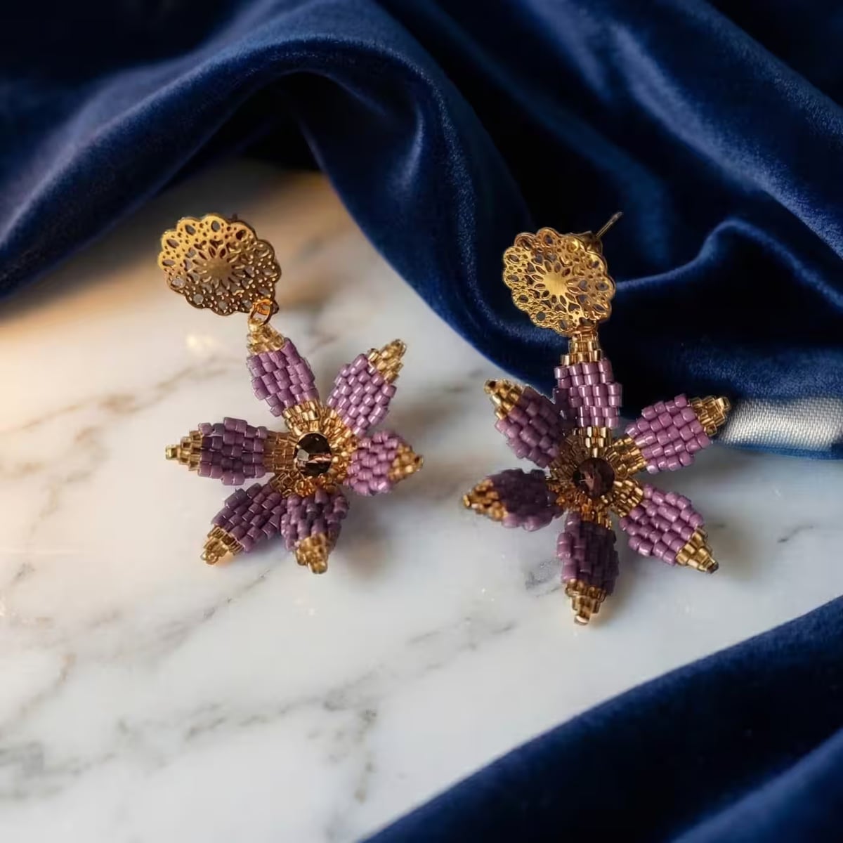 aretes flor 1
