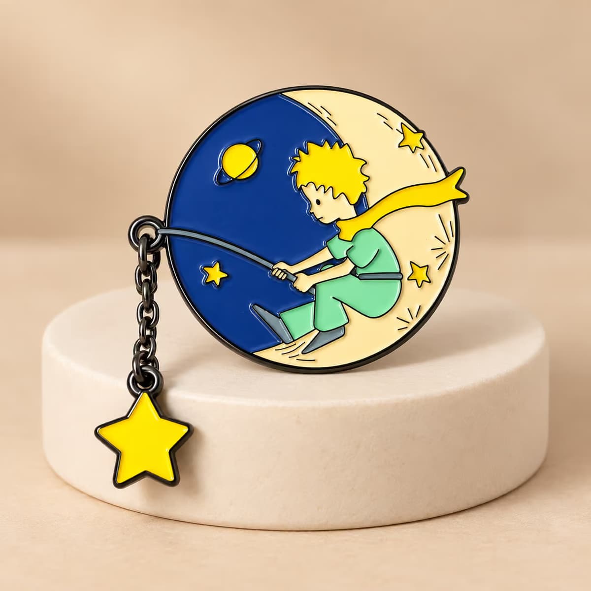 Pin Principito con detalle de estrella