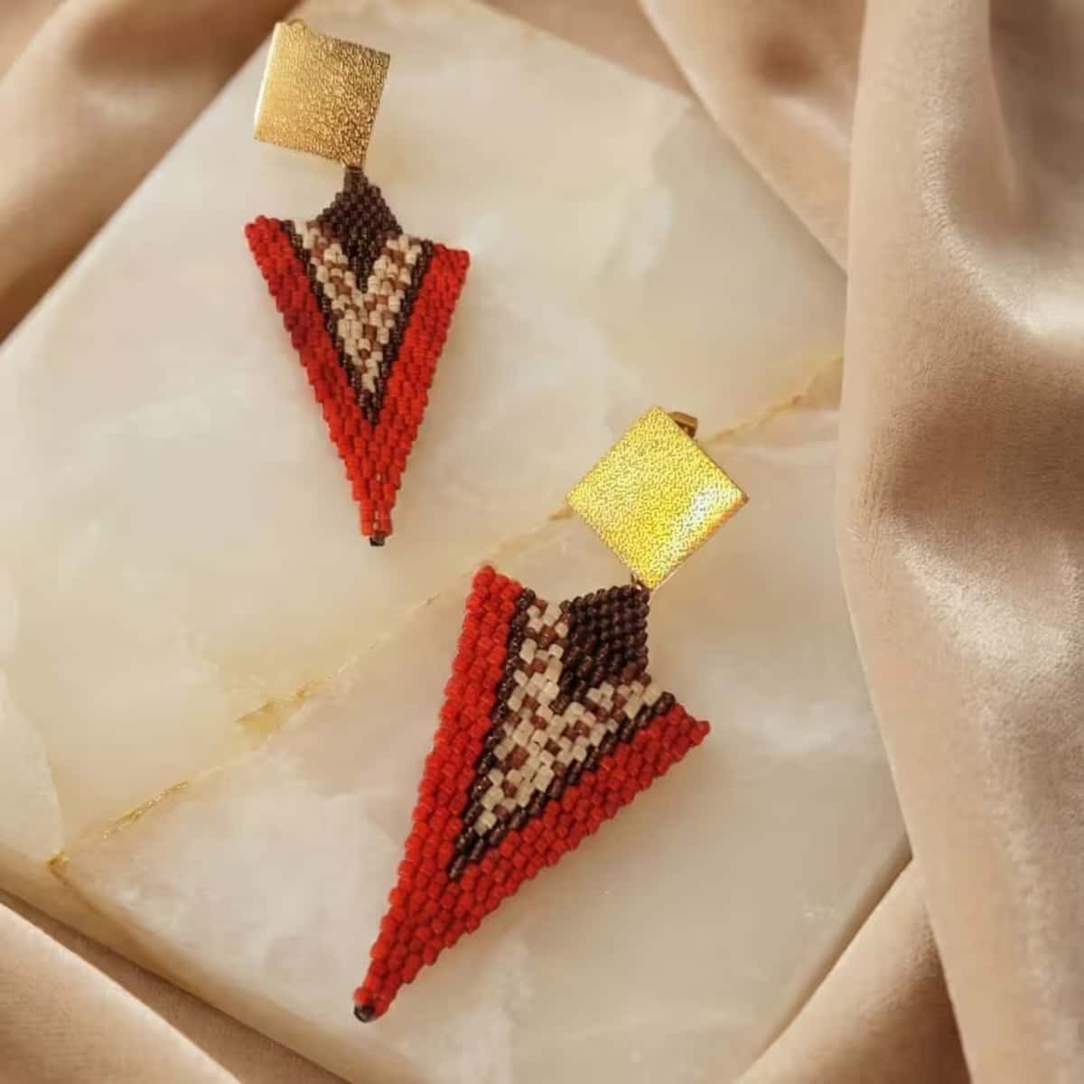 Aretes Tierra - fotografía de producto