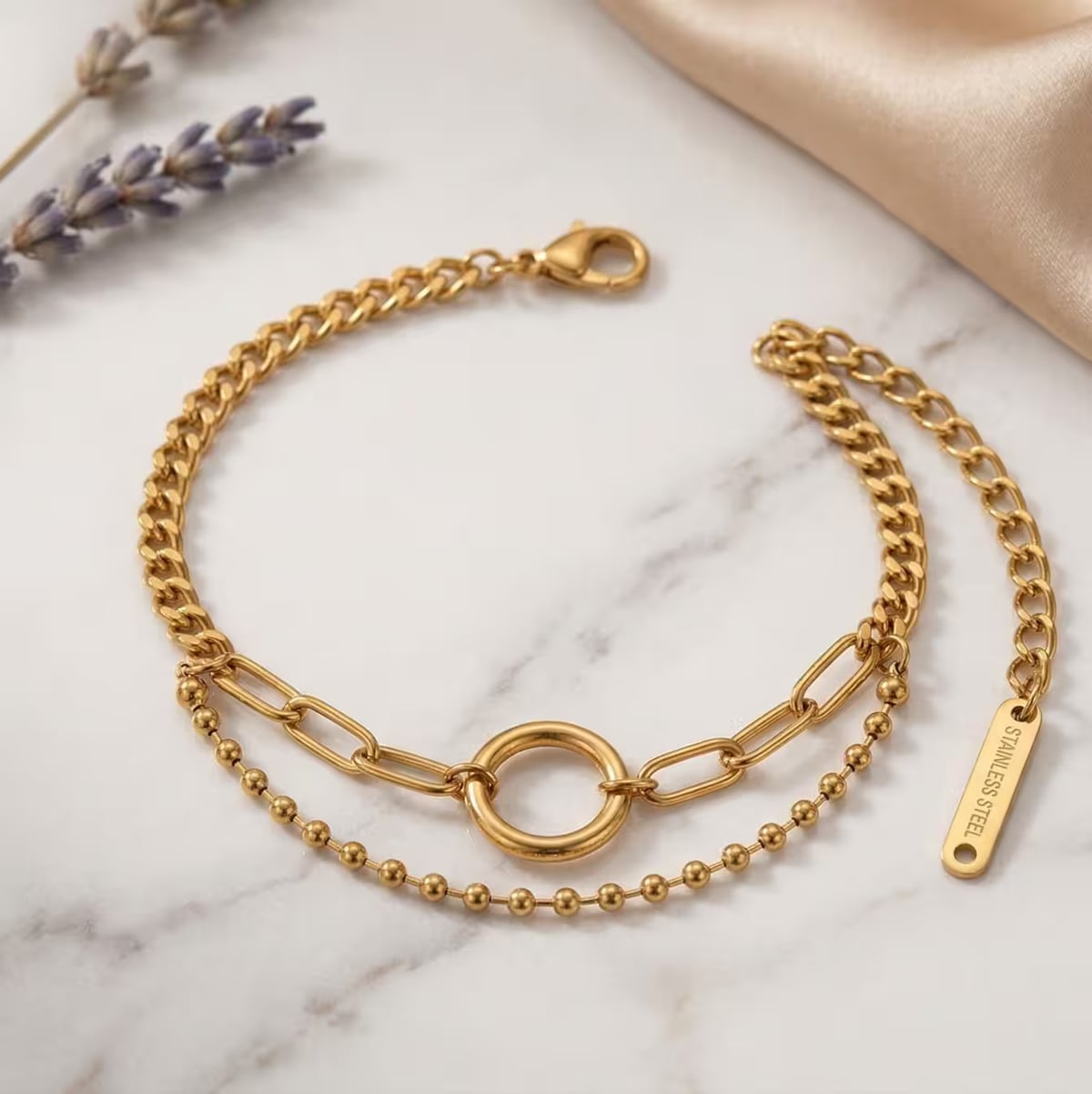 Pulsera / Tobillera Aura Círculo - fotografía de producto